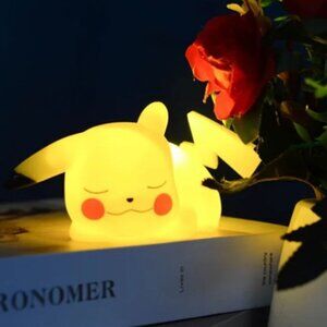 Pikachu Sleeping Night Light with Box | Pikachu Mini LED Lamp